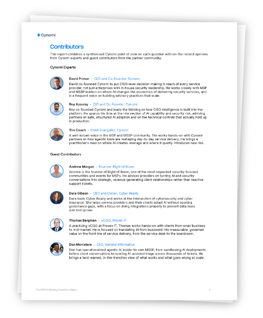 burning questions report image